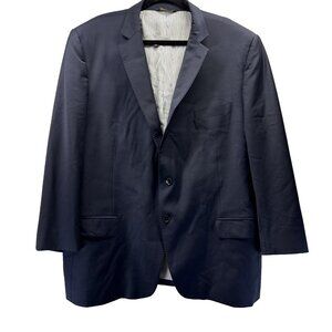 Brooks Brothers Blazer Men's 48R Blue Explorer Madison‎ Fit Wool Stretch Lined